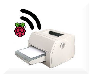 Turn any printer into a wireless printer with a Raspberry Pi