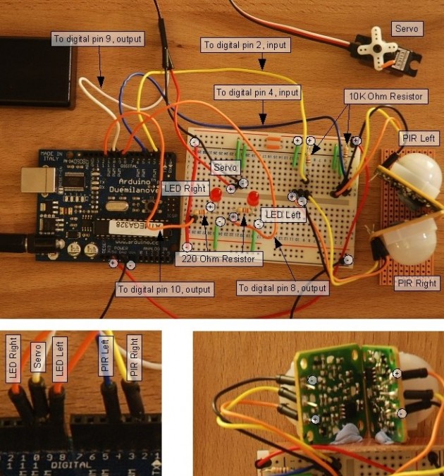 motion tracking using arduino