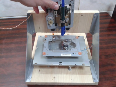 CNC Plotter arduino project
