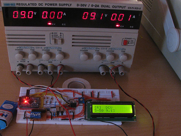 arduino voltmeter