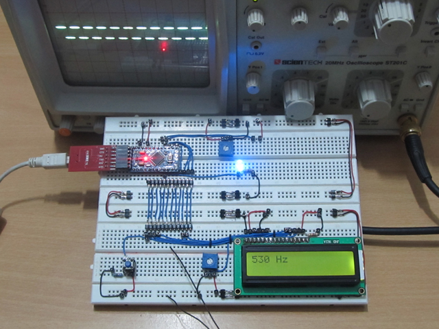 How To Make a Simple Variable Frequency Generator Using Arduino