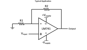 Vibration Sensor Circuit and OP-AMP 741 3