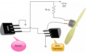 automatic fan controller circuit