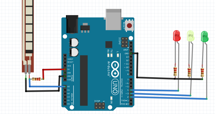 arduino with flex sensor