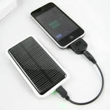 Solar power mobile charger