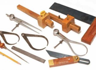 Marking and Measuring Tools Used In Carpentary Shop