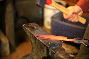 Hand forging