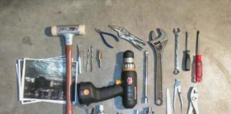 TOOLS USED IN FITTING SHOP