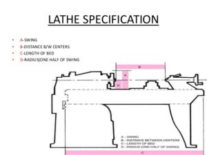 SPECIFICATION OF LATHE