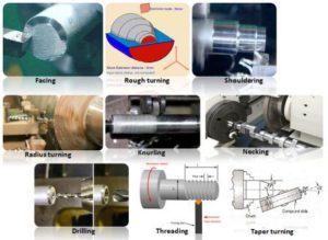 OPERATIONS PERFORMED ON MILLING MACHINE