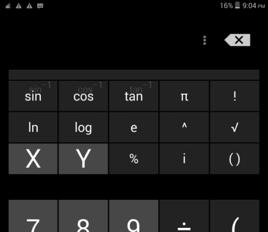 calculator android project